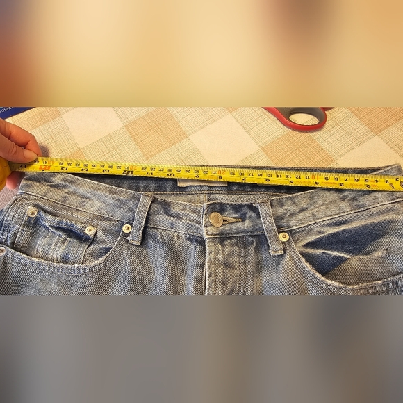 Lucky Brand Est.1990.Patched Jeans 12/31 Long,High-Rise90'   V-GRK - Picture 9 of 16